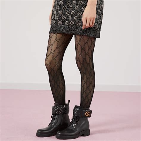 gucci interlocking g tights black